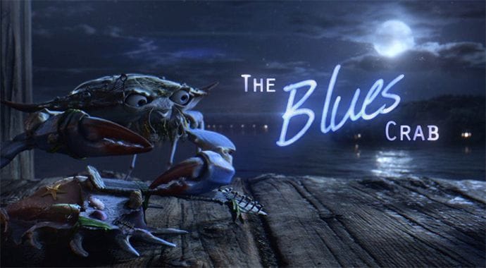 Curv Studios The Blues Crab