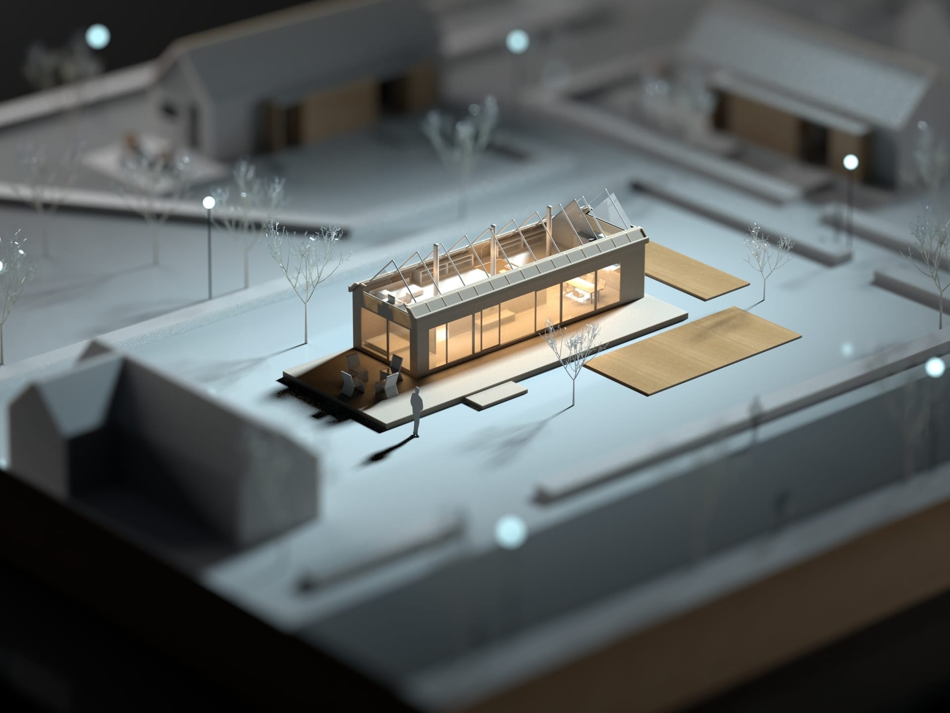 How To Render An Architectural Scale Model In V-Ray For SketchUp