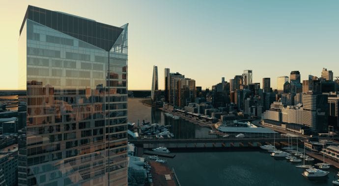 Sydney, Australia's Central Business District skyline