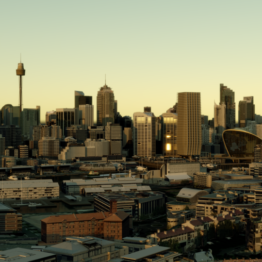 Sydney, Australia's Central Business District skyline