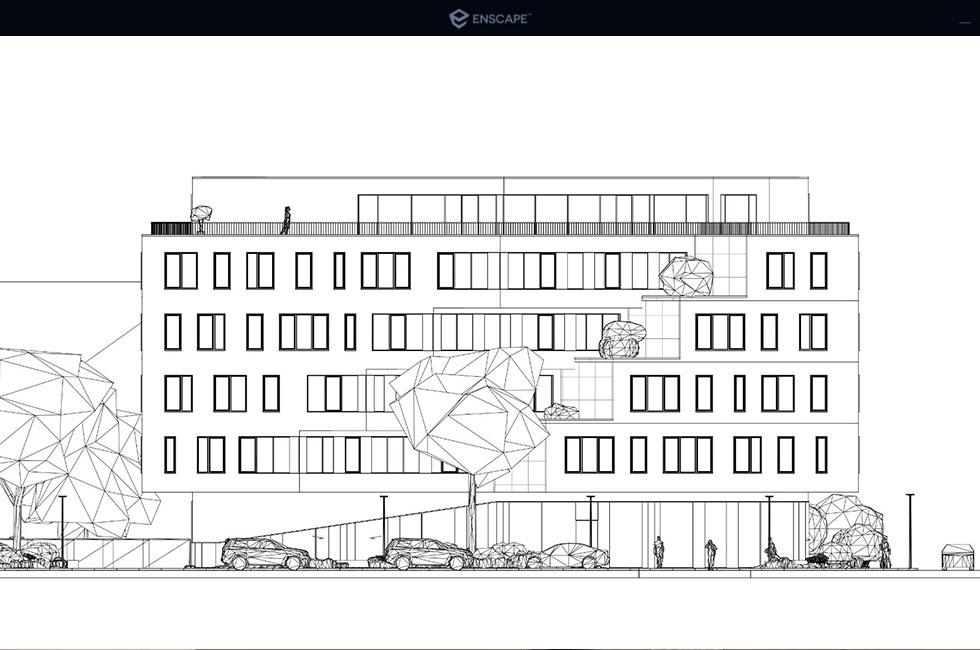 CAD 画像 (B2)
